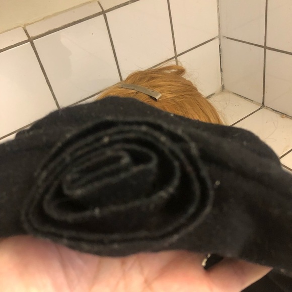 Black Knit Beanie with Pom-Pom - Picture 7 of 7